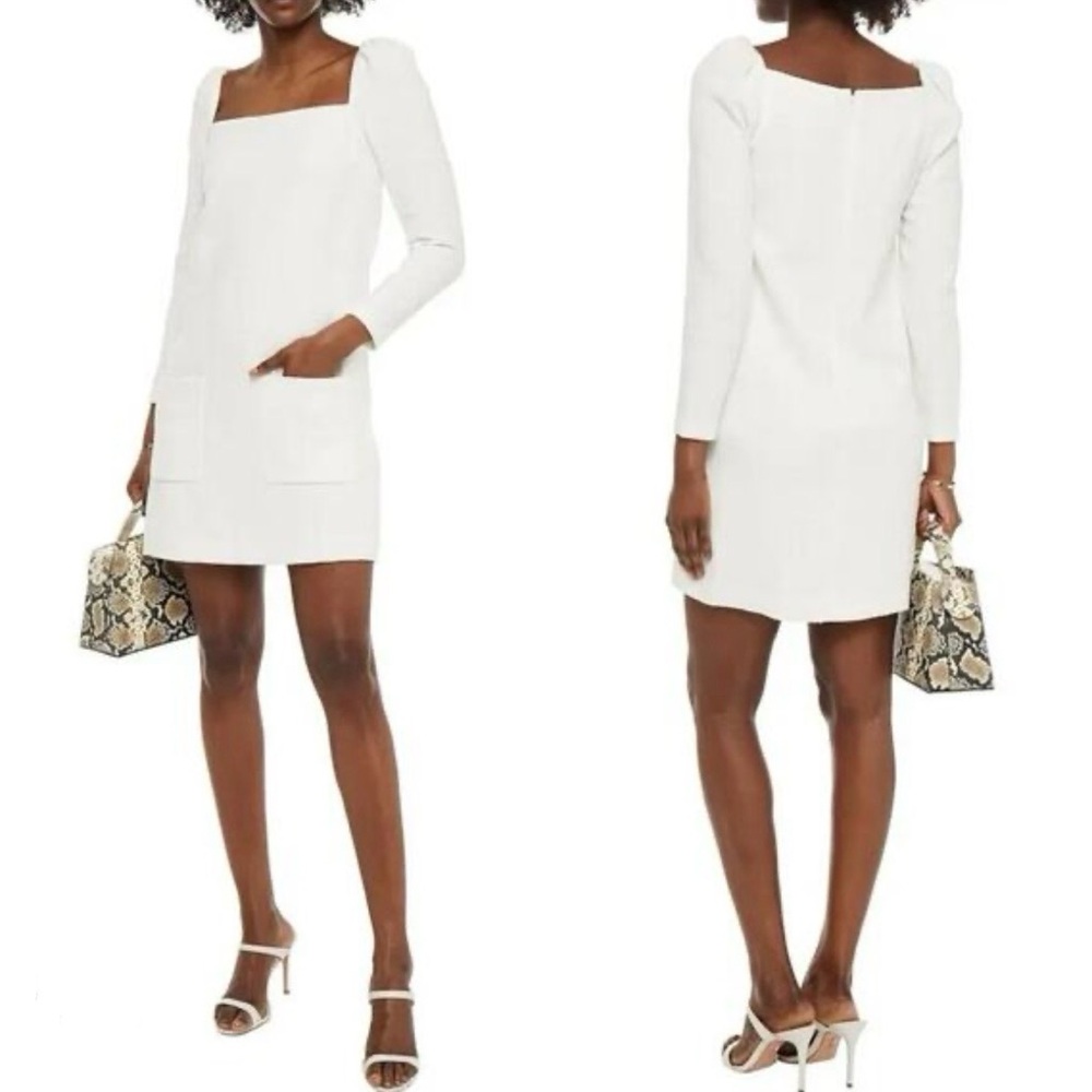 Veronica Beard White Tweed Dress